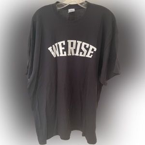 US senator Cory Booker NJ men’s tshirt “We Rise”